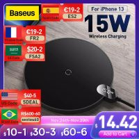 Baseus 15W Qi Wireless Charger For 13 12 Pro Max Digital Display Fast Wireless Charging For Samsung Xiaomi pad 5