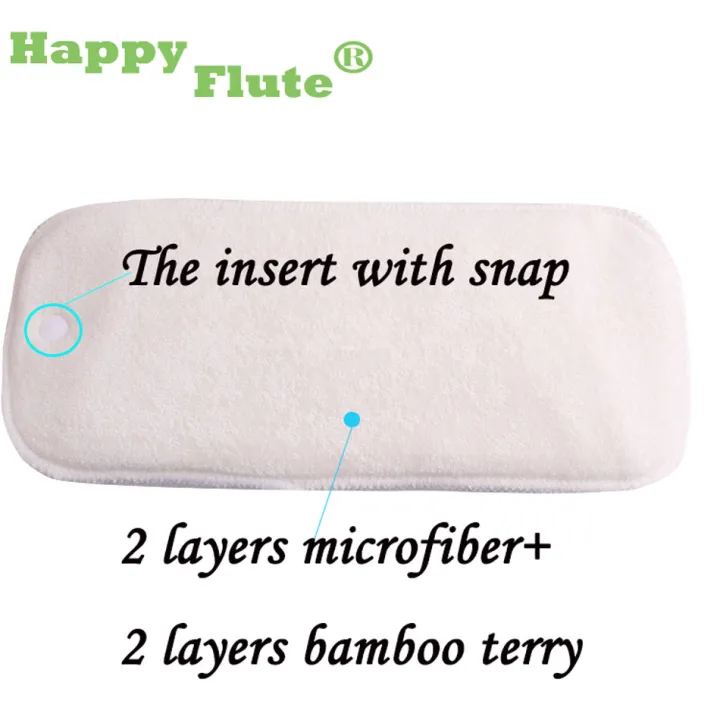 happyflute-10-pcs-2-layers-bamboo-amp-2-layers-microfiber-newborn-liner-insert-for-baby-cloth-diaper-nappy-natural-bamboo-washable