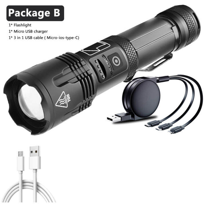 xhp100-high-quality-9-core-led-flashlight-zoomable-torch-usb-rechargeable-18650-or-26650-battery-function-lantern