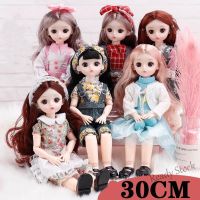 【Ready Stock】 ¤✹ C30 cute 30cm doll girl princess dress up toy bjd doll Ye Luoli birthday gift anak patung dolls toys girl