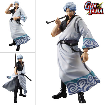 Figma ฟิกม่า จากการ์ตูนเรื่อง Gintama กินทามะ ซามูไรเพี้ยน สารพัด Sakata Gintoki ซากาตะ กินโทกิ Variable Heroes Ver Action Figure แอ็คชั่น ฟิกเกอร์ Anime อนิเมะ การ์ตูน มังงะ ของขวัญ Gift Hobby สามารถขยับได้ Doll ตุ๊กตา manga Model โมเดล