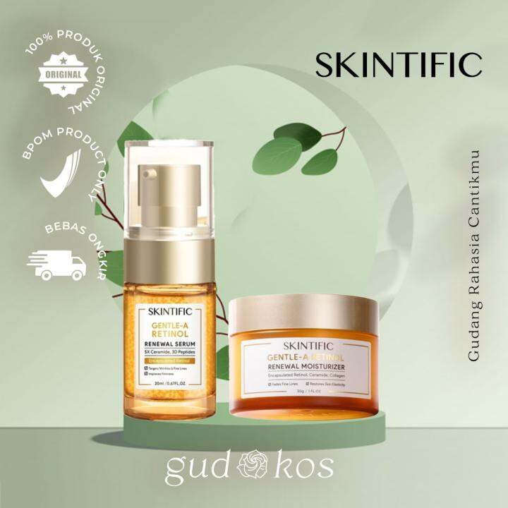 SKINTIFIC Canada Skin Care Gentle A Retinol Renewal Serum Moisturizer