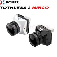 1ชิ้น Foxeer Senza Denti 2ไมโคร CMOS 1/2 1.7มม. 1200TVL PAL NTSC 16:9 FPV กล้อง Con OSD 4.6-20V Immagine Naturale ต่อโดรน RC Fpy