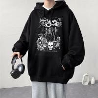 My Chemical Romance Mcr Dead Print Hoodie Unisex Oversized Hoody Black Parade Punk Harajuku Gothic Male Hoodies Streetwear Y2K Size Xxs-4Xl