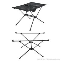 hyfvbu♚  Camping Table Desk Aluminum Alloy with Storage for Beach Garden