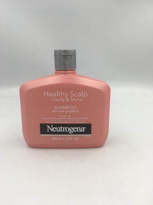 Neutrogena Healthy Scalp Clarify & Shine Shampoo with pink grapefruit