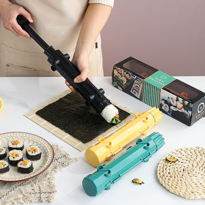 ใหม่สร้างสรรค์ซูชิ Bazooka ซูชิชงบ้านครัวซูชิทำเครื่องมือซูชิแม่พิมพ์แม่พิมพ์สำหรับซูชิร้านอาหารเบนโตะอุปกรณ์