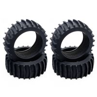 4Pcs 118mm 1/8 RC Off-Road Car Rubber Snow Sand Tire Tyre for Redcat MP9 Hobao Parts