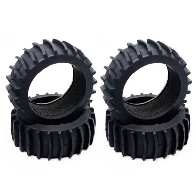 4Pcs 118mm 1/8 RC Off-Road Buggy Car Rubber Snow Sand Tire Tyre for HSP Redcat Losi HPI Kyosho MP9 Hobao Hyper Parts