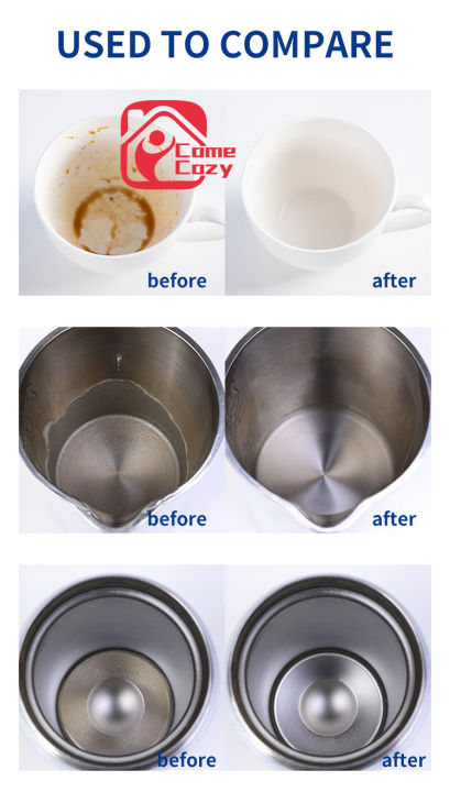 เม็ดฟู่ทำความสะอาดคราบสกปกในกาน้ำชา-กาต้มน้ำ-ตู้น้ำ-ถ้วยน้ำปนเปื้อนสิ่งสกปก-kinbata-ขจัดคราบตะกรันทำความสะอาด-c-860