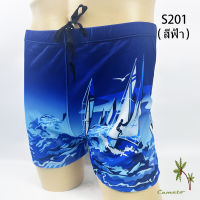 สินค้าพร้อมส่ง กางเกงว่ายน้ำผู้ชาย กางเกงว่ายน้ำขาสั้น Size 2XL,3XL, 4XL swim trunks