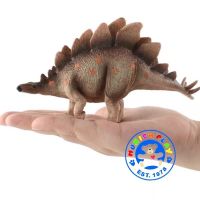 Munich Play - โมเดล ไดโนเสาร์ Stegosaurus น้ำตาล ขนาด 17.00 CM (จากหาดใหญ่)