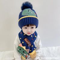 [COD] Baby Hat Scarf Set and Infants Children Wool Boys Super Knitted Earmuffs