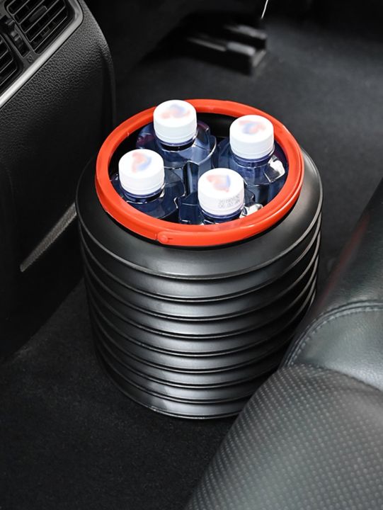 hot-dt-car-retractable-magic-bucket-4l-folding-garbage-bin-multifunctional-storage