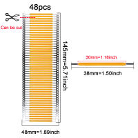 DC2.8-3ขนาด38มม. ย้อนยุคเอดิสัน48ชิ้น2V 150mA หลอดไฟวอร์มไวท์2700K LED BEAD Unit LED Hard filament อุปกรณ์เสริมไดโอด DIY