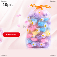 Donglon 10pcs Fresh Rose Lavender น้ำหอมลูกปัด Soft clothing Diffuser น้ำหอม