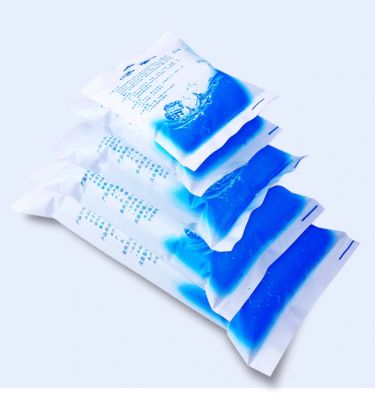 NO.5 (10 ชิ้น) ice pack ice gel   ถุงกับความเย็น ไอซ์แพค เจลเก็บความเย็น ใช้ถนอมอาหาร แช่นม แช่อาหาร แบบพกพา