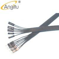 Angitu 30cm Front Panel Power Power- Reset SW HDD Extension Cable Computer 2Pin Dupont