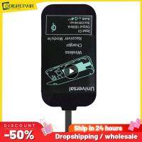 Con ตัวรับสัญญาณชาร์จไร้สาย2A 1 ~ 10ชิ้น Qi น้ำหนักเบาสำหรับ Samsung Huawei ไมโครยูเอสบีเชื่อมต่อทุกที่ประเภท C ไร้สายอย่างเร็วอะแดปเตอร์ชาร์จในรถยนต์แท่นชาร์จไร้สาย