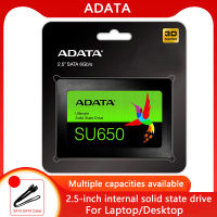 ADATA SSD SU650 2.5 "120GB 240GB SATA III sisemine tahkiseade (SSD) 480GB 960GB