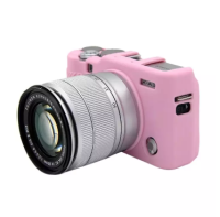 CILICONE CASE FUJI XA2,3,10 PINK เคสกันกระเเทก (0876)