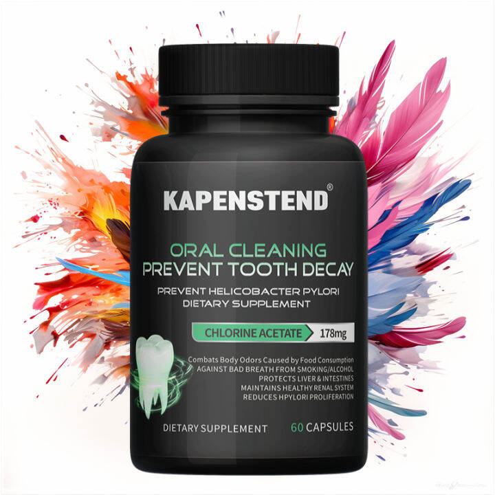 Oral Care Probiotic Capsules,for Sinus, Tonsil Stones, Bad Breath, Post