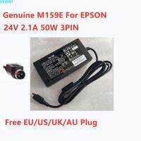 PS-180 M159E ของแท้24V 2.1A 50.4W 50W เครื่อง M159A M159B M159D 3PIN สำหรับเครื่องสแกน EPSON ที่ชาร์จที่จ่ายไฟเครื่องพิมพ์