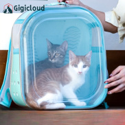 Gigicloud Pet Cat Transparent Carrier Bag With Widened Shoulder Straps