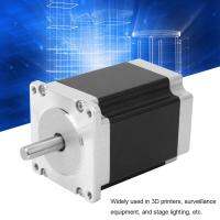 NEMA 23 Stepper Motor 1.8° 23HS7628 อุปกรณ์เสริมเครื่องพิมพ์ 3D พร้อมสายเคเบิล 4 พินความยาว 76 มม.