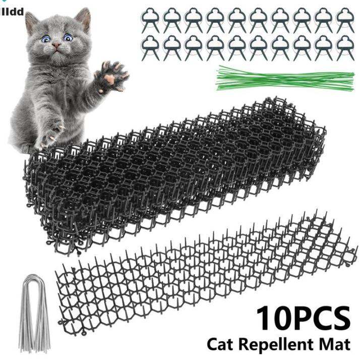 Flat Prickle Strip Dog Digging Stopper Cat Repellent Scat Mats Pest