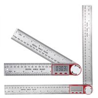 [QQL Hardware Tools]200/300มิลลิเมตรดิจิตอลมุมเมตรไม้บรรทัด Inclinometer อิเล็กตรอน Goniometer ไม้โปรแทรกเตอร์มุม Finder ขนาดเครื่องมือวัด