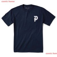 เสื้อยืดโอเวอร์ไซส์comic home Primitive Skate Dirty Core Blue Skate Men T-shirt Unisex Tee Cotton saleS-3XL  ZRPC