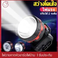 High power LED head torch, waterproof, can be used in the rain. Rechargeable flashlight, home lighting, hiking flashlight, head light, emergency light, spotlight, brighten the distance