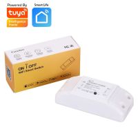 Tuya WiFi 10A Switch Smart Life APP Voice Relay breaker on off Controller Timer Module Google Home Alexa Wall