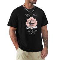 Keep Calm And Ring Carson T-Shirt Animal Print Shirt Tee Shirt Short T-Shirt Mens Clothing