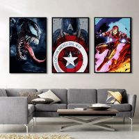 ☾✾ MARVEL ภาพวาดสีระบายสีตามตัวเลขสําหรับตกแต่งบ้าน