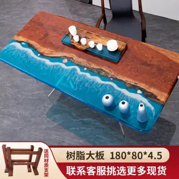 Modern Ocean Wave Resin Table, Creative Epoxy River Table, Coffee Table  Decors