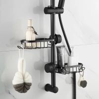 Bathroom Faucet Storage Rack Shower Soap Holder Organization Shower Shelves Bathroom Accessories Kitchen faucet shelf