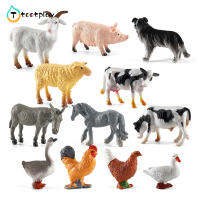 Tootplay สมจริงฟาร์มสัตว์ปีก Figurines จำลองสัตว์รูปการกระทำรุ่นเครื่องประดับของเล่นเพื่อการศึกษาสำหรับเด็กคอลเลกชัน