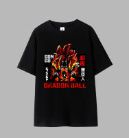 เสื้อยืดแขนสั้น (Seven Dragonball) Wukong Anime เสื้อยืดลายฤดูร้อน เสื้อยืดลำลอง S-5XL