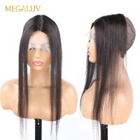 Transparent Lace Closure Straight Human Hair Preplucked With Natural Hairline Brazilian Hair Extension T Part Lace Closure Only