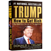 Genuine Trump trump Pu how did Trump get rich? English original How to Get Rich and billionaire apprenticeship English biography English book