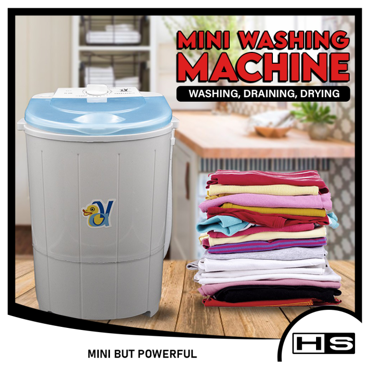 Good Quality Mini Washing Machine Cute Portable Clothes Washing 4.5 Kg