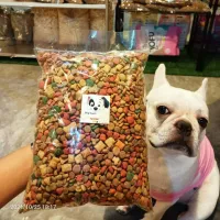 โปรโมชั่น Flash Sale : BD- อาหารเม็ดสุนัข Dog Smile เกรดส่งออกจากโรงงาน แบ่งขาย 500G สูตรเค็มน้อยโปรตีนสูง อาหารสำหรับสุนัขทุกสายพันธ์