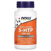 NOW Foods 5-HTP Double Strength 200 mg Veg Capsules