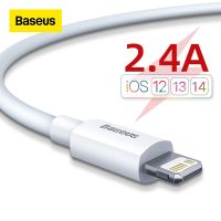 【Super Like】 Baseus 2.4A สาย USB สำหรับ iPhone 11 11 Pro 8 X Xr สายชาร์จ USB อย่างรวดเร็วสายซิงค์ข้อมูลโทรศัพท์สายชาร์จสายไฟ