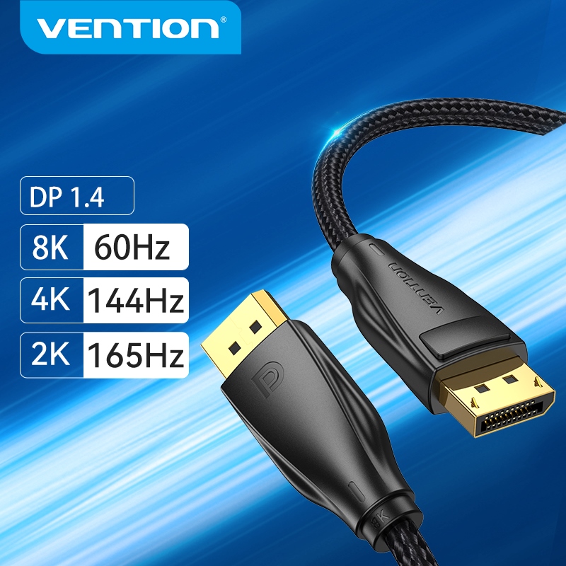 3m - 2 Pack Infinnet 8K DisplayPort 1.4 1.4a Cable 2K 280Hz 240Hz 165Hz 4K 160Hz 144Hz 1080p 390Hz 360Hz Display Port DP 1.4 Cable HBR3 Cord HDR VESA Certified 10 feet DisplayPort Cable 1.4 