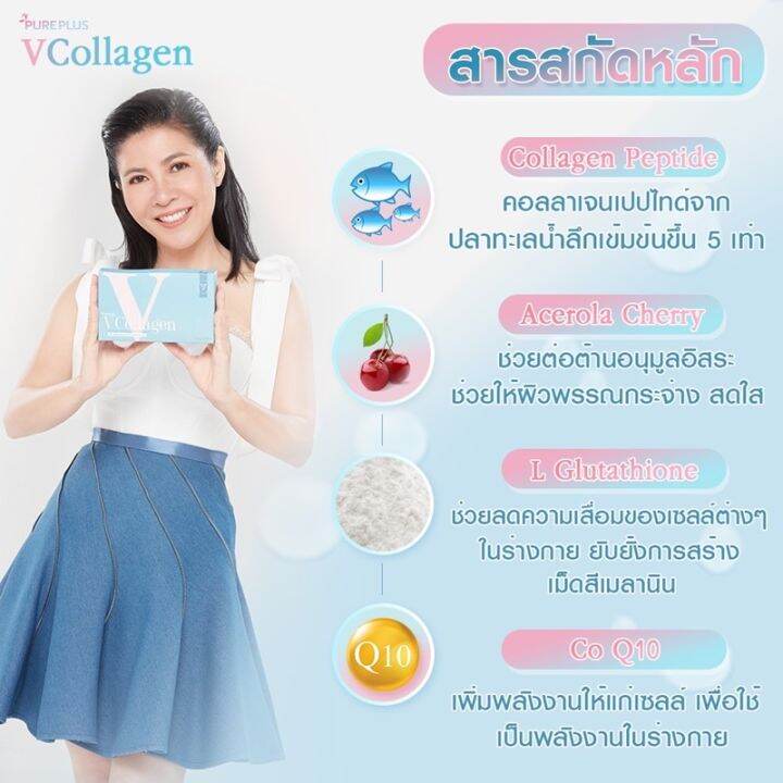 pureplus-v-collagen-30-capsule-อาหารเสริม-เพียวพลัส-วี-คอลลาเจน-30แคปซูล