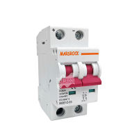 DC 600V Solar Mini Circuit Breaker Overload Protection Switch MDB1Z-63 2P DC 12V/24V/48V96V สูงสุด 600VDC สำหรับไฟฟ้าโซลาร์เซลล์ Mcb PV-Pujeu