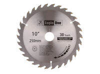 ใบเลือยวงเดือน10 ใบเลือยตัดไม้10 Wood saw blade ใบเลื่อยแข็งแกร่ง ขนาด 10"x30 Eagle One Circular saw blade ใบเลื่อยวงเดือน 10"x30T ใบเลือยตัดไม้